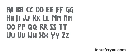 Flashrogersstraight Font