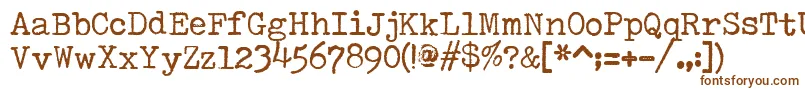 SmithyxtRegularV22 Font – Brown Fonts