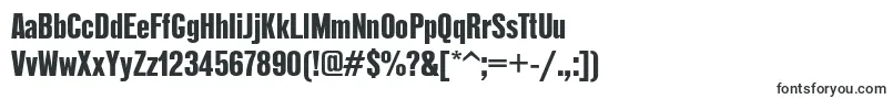 Шрифт Reformagroteskboldc – объёмные шрифты
