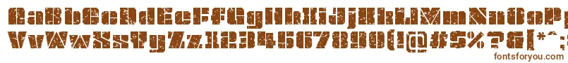 OvrkllGrunge Font – Brown Fonts