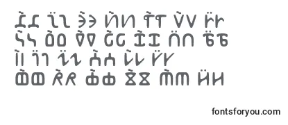 Обзор шрифта Abur