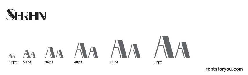 Serfin Font Sizes