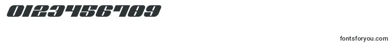 Fonte NoloContendreItalic – fontes para números e dígitos