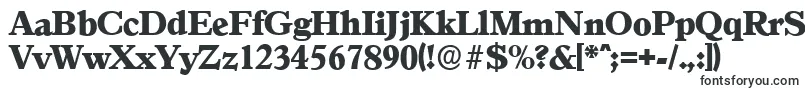 GranadaserialHeavyRegular-fontti – Alkavat G:lla olevat fontit