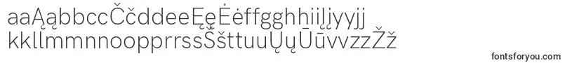 HkgroteskLightlegacy Font – Lithuanian Fonts