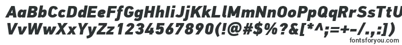 PfdintextproExtrablackitalic Font – Big Fonts