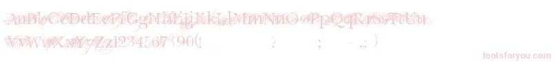 ChicDecay Font – Pink Fonts on White Background