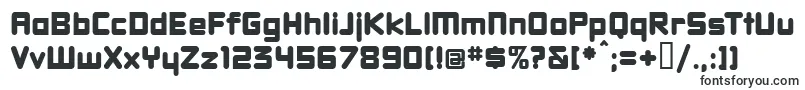 Шрифт Dbxlnw – промышленные шрифты