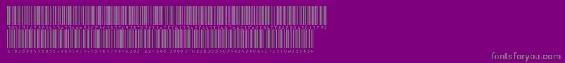 V300016-Schriftart – Graue Schriften auf violettem Hintergrund