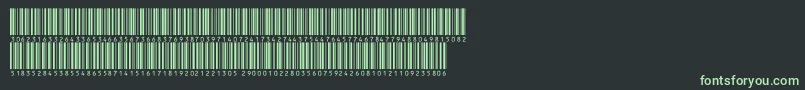 More about V300016 Font V300016 Font – Green Fonts on Black Background