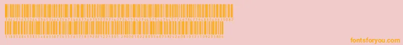 More about V300016 Font V300016 Font – Orange Fonts on Pink Background