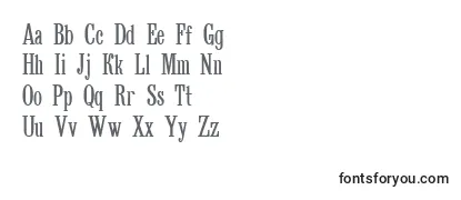 UkBruskovayacompressed Font