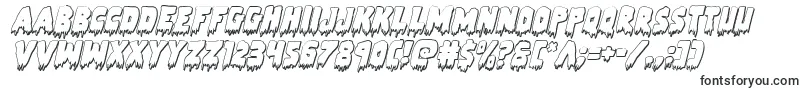Zombiecontrol3Dital-Schriftart – 3D-Schriften