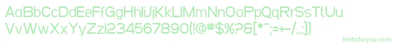 SfArborcrestMedium Font – Green Fonts on White Background