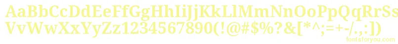 NotoSerifBold Font – Yellow Fonts