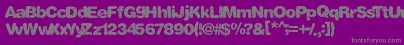 More about Shatterweb Font Shatterweb Font – Gray Fonts on Purple Background
