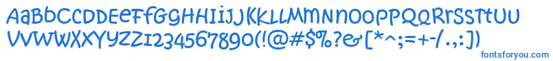 KristenNotSoNormalItcTt Font – Blue Fonts