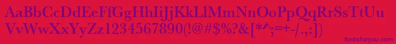 More about Urwbaskertmednar Font Urwbaskertmednar Font – Purple Fonts on Red Background