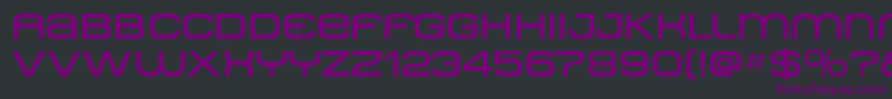 Metro ffy Font – Purple Fonts on Black Background