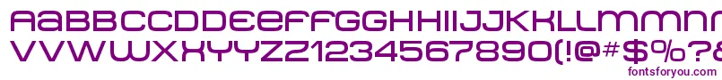 Metro ffy Font – Purple Fonts on White Background