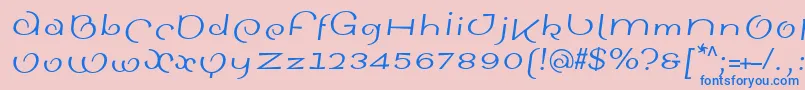 En savoir plus sur la police SinahsansLtItalic Police SinahsansLtItalic – polices bleues sur fond rose