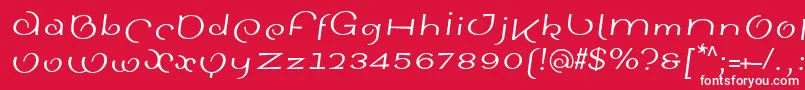More about SinahsansLtItalic Font SinahsansLtItalic Font – White Fonts on Red Background