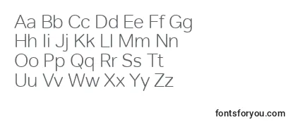 TondocorpLight Font