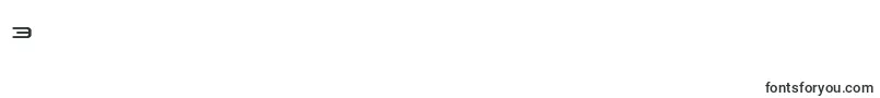 Nextwaveexpand-Schriftart – Schriften für die Ziffer 3