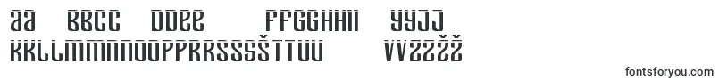 Шрифт Departmenthlaser – литовские шрифты