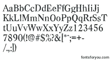 CasadantiqueMediumRegular font – Fonts For Different Languages