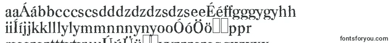 Шрифт CasadantiqueMediumRegular – венгерские шрифты