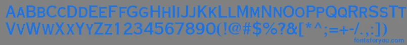 Подробнее о шрифте CopperplateCondensedSsiBoldCondensed Шрифт CopperplateCondensedSsiBoldCondensed – синие шрифты на сером фоне