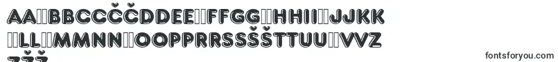Frankfurterhigd-Schriftart – lettische Schriften