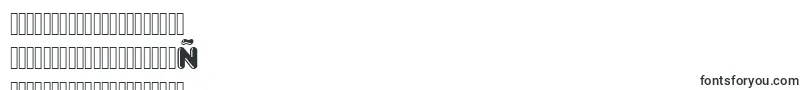 フォントFrankfurterhigd – タジク文字