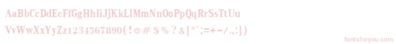 KodchiangupcBold Font – Pink Fonts on White Background