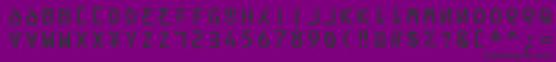 More about Orav Font Orav Font – Black Fonts on Purple Background