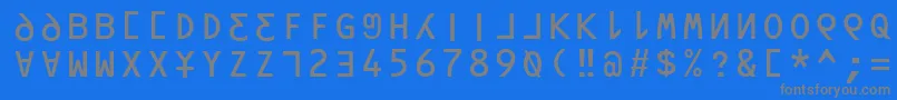 Подробнее о шрифте Orav Шрифт Orav – серые шрифты на синем фоне
