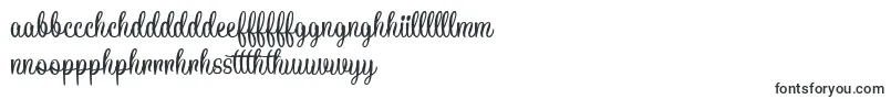 Шрифт BattallionScriptDemo – валлийские шрифты