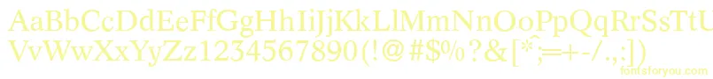 C790RomanRegular Font – Yellow Fonts