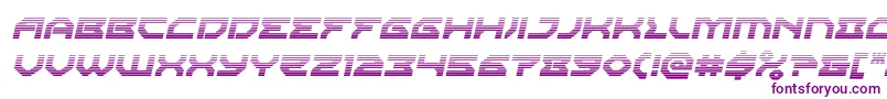Xenodemongradital-fontti – violetit fontit