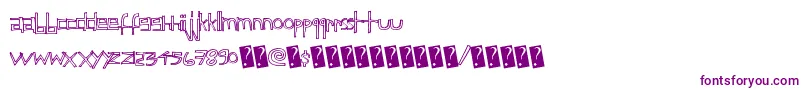 Childsfuntime Font – Purple Fonts on White Background
