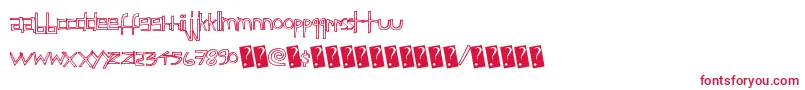 Childsfuntime Font – Red Fonts on White Background