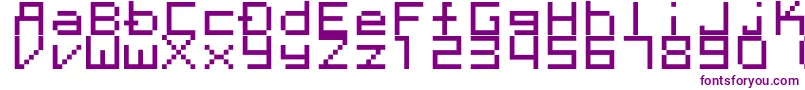 Megaten20xx-fontti – violetit fontit
