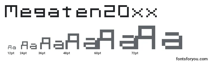 Megaten20xx Font Sizes