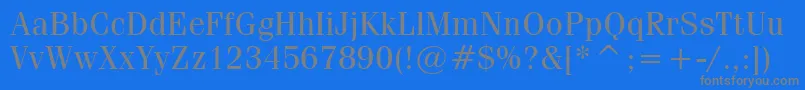 CompendiumBookSsiBook Font – Gray Fonts on Blue Background