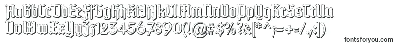 TypographertexturSchatten-fontti – Alkavat T:lla olevat fontit