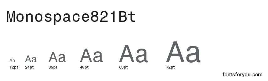 Monospace821Bt Font Sizes
