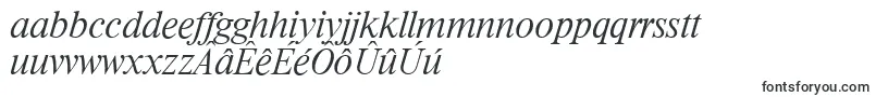 Czcionka RiccioneserialXlightItalic – czcionki fryzyjskie