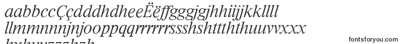 Шрифт RiccioneserialXlightItalic – ньянджа шрифты