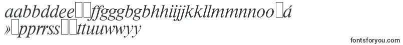 フォントRiccioneserialXlightItalic – ヨルバ文字
